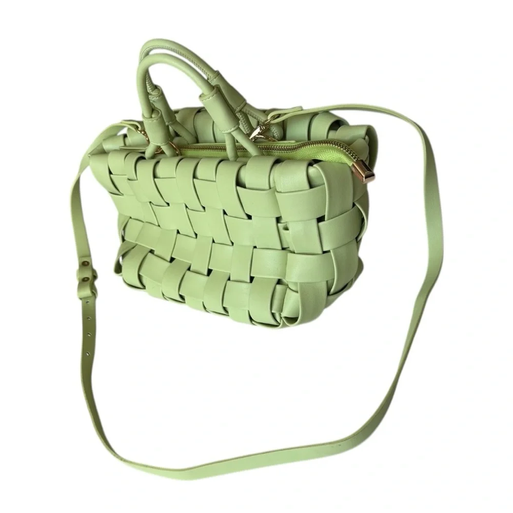 Anthropologie The Lindy Tote in green - Picture 1 of 16